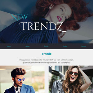 英文服裝公司網頁設計作業 學生網頁設計作業代做留學生簡單HTML網頁模板